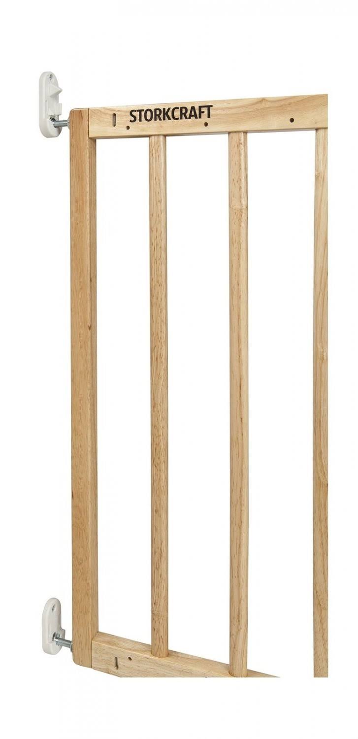 Storkcraft Easy Walk-Thru Wooden Safety Gate, Natural H43640