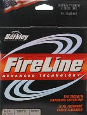 Berkley Fireline Fused Original Superline 300 Yd Spool, 14/6-Pound, Smoke X117