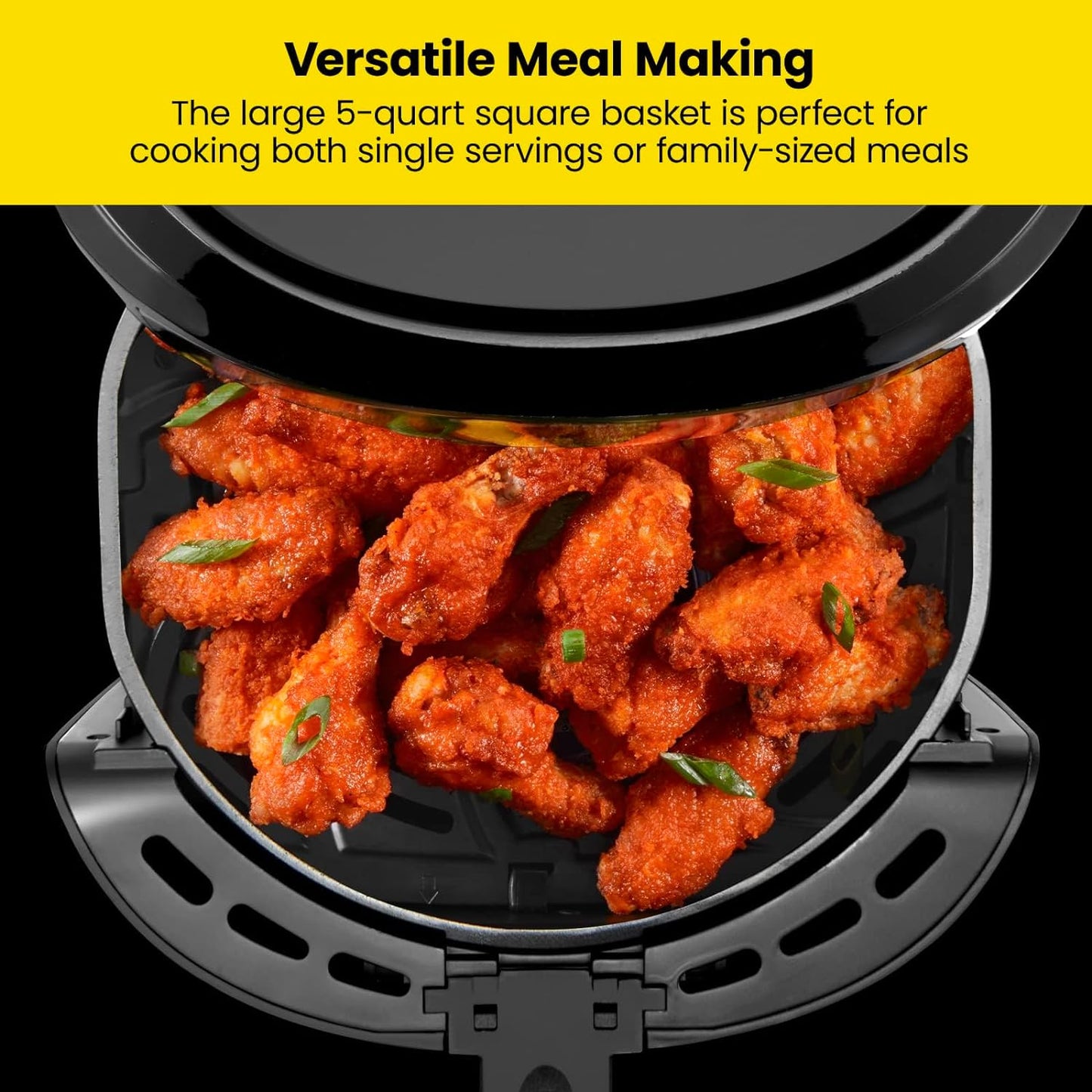 CHEFMAN Multifunctional Digital Air Fryer with Rotisserie, Dehydrator, 5 Qt W4818