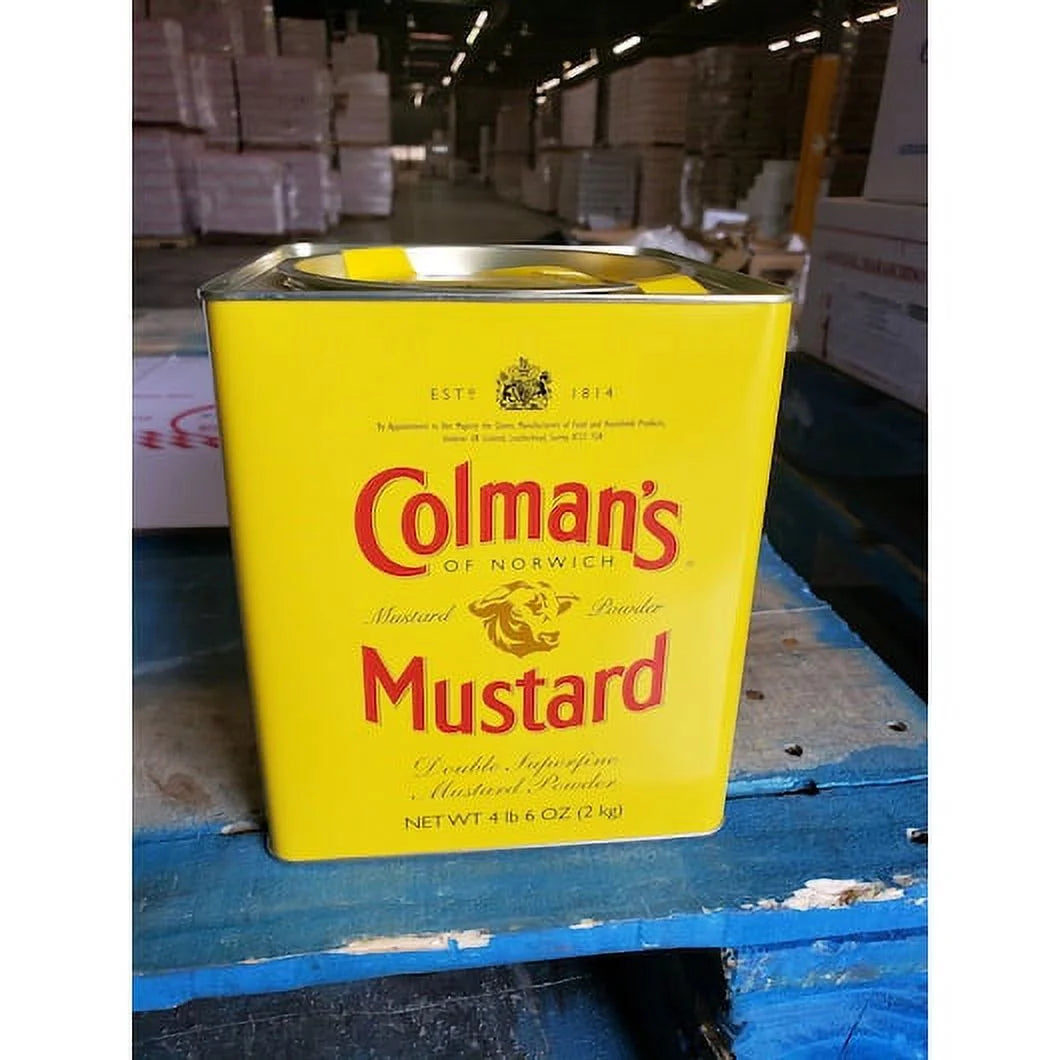 Colman'S Dry Mustard Powder 2 Kilogram Tin T581