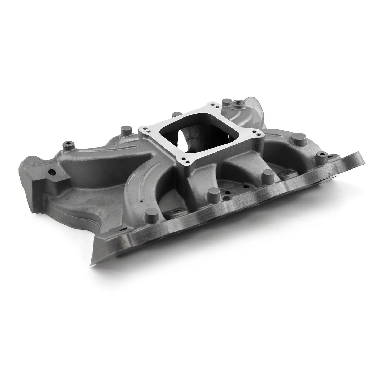 Ford 302 351C Cleveland 3V ( 4V w/ Tongues ) Torque Intake Manifold Satin