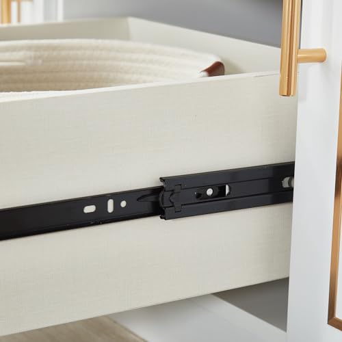 White Wood Closet Cabinet with Doors for Bedroom Y530863