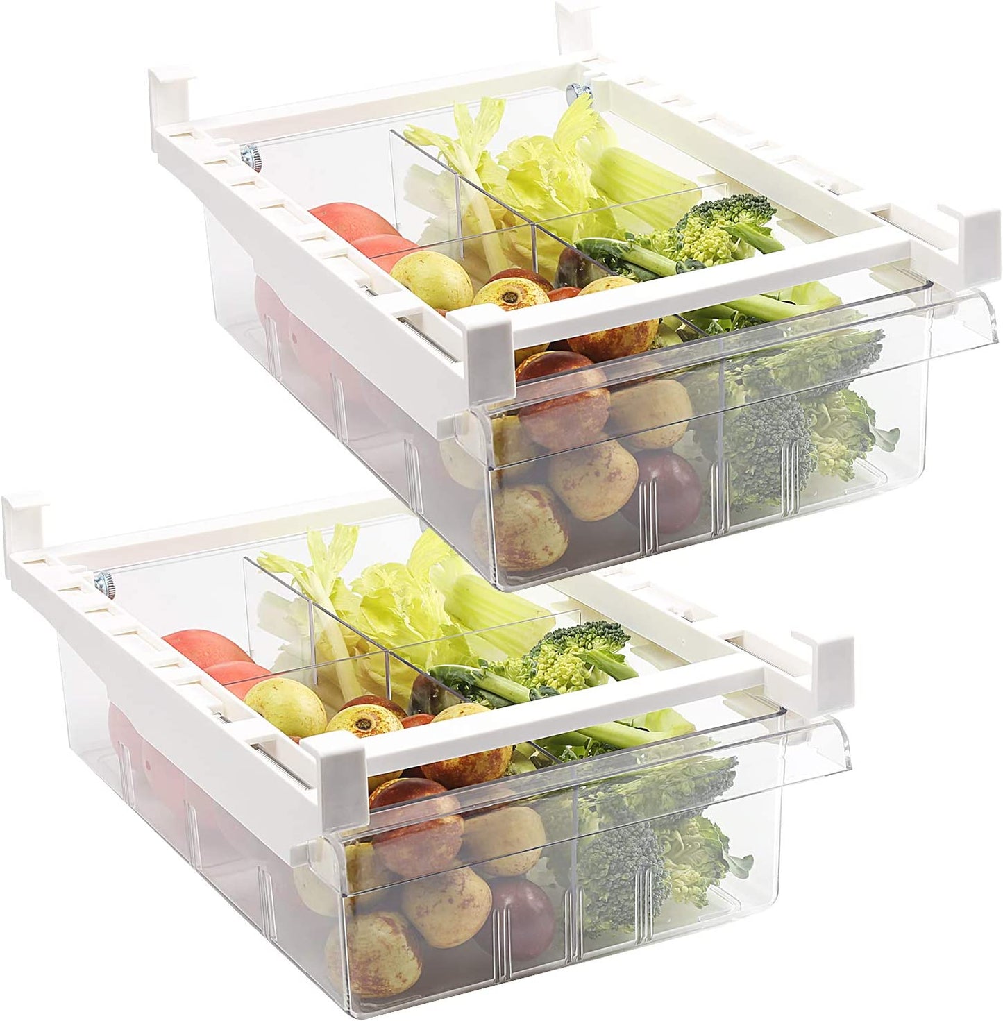 Cubby Fridge Pull-out Drawer Organizer G657