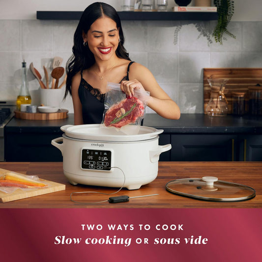 Crock-Pot Programmable 6-Quart Slow Cooker with Sous Vide, Oat Milk — Product Details — Product Details 68