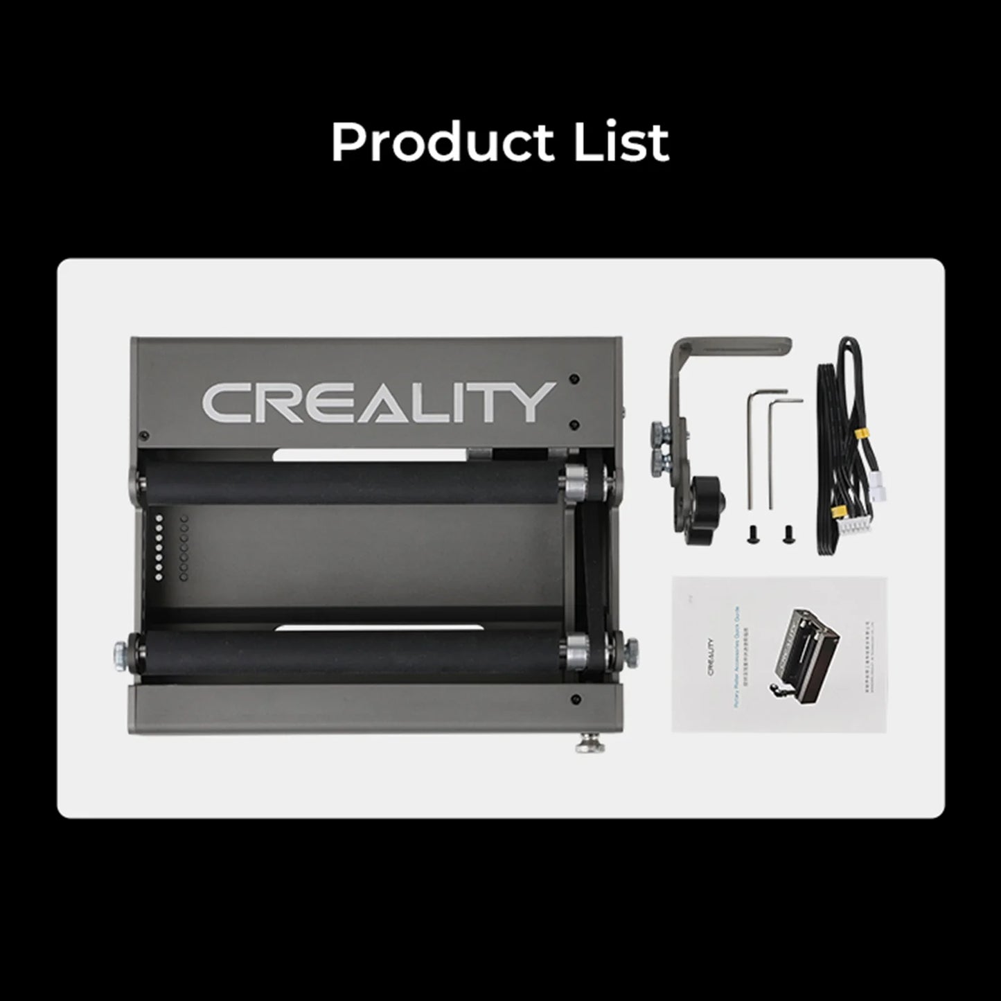 Creality 3D Rotary Roller for Cylindrical Engraving, 5-120mm Adjustable, for Falcon2 Pro & Falcon 10W N956930