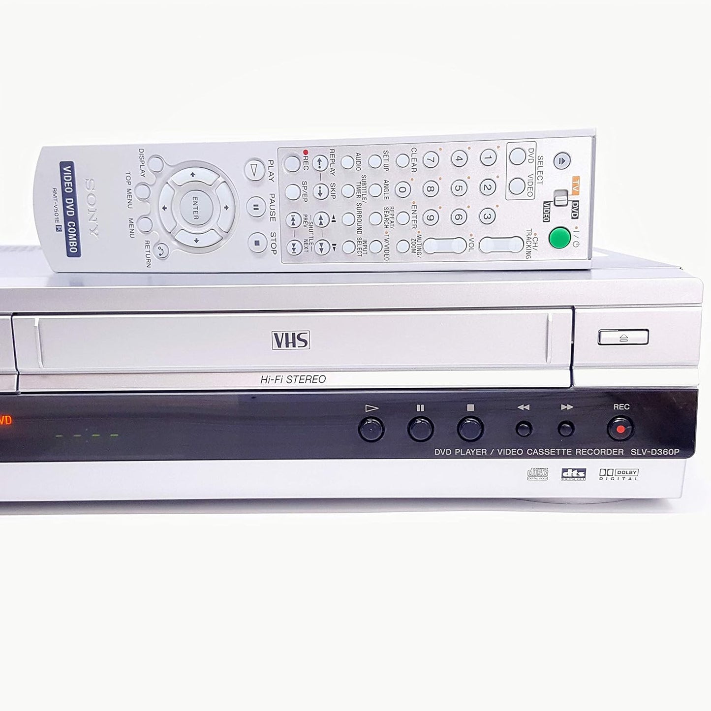 Sony SLV-D360P DVD Player VHS Combo with Progressive Scan Z227