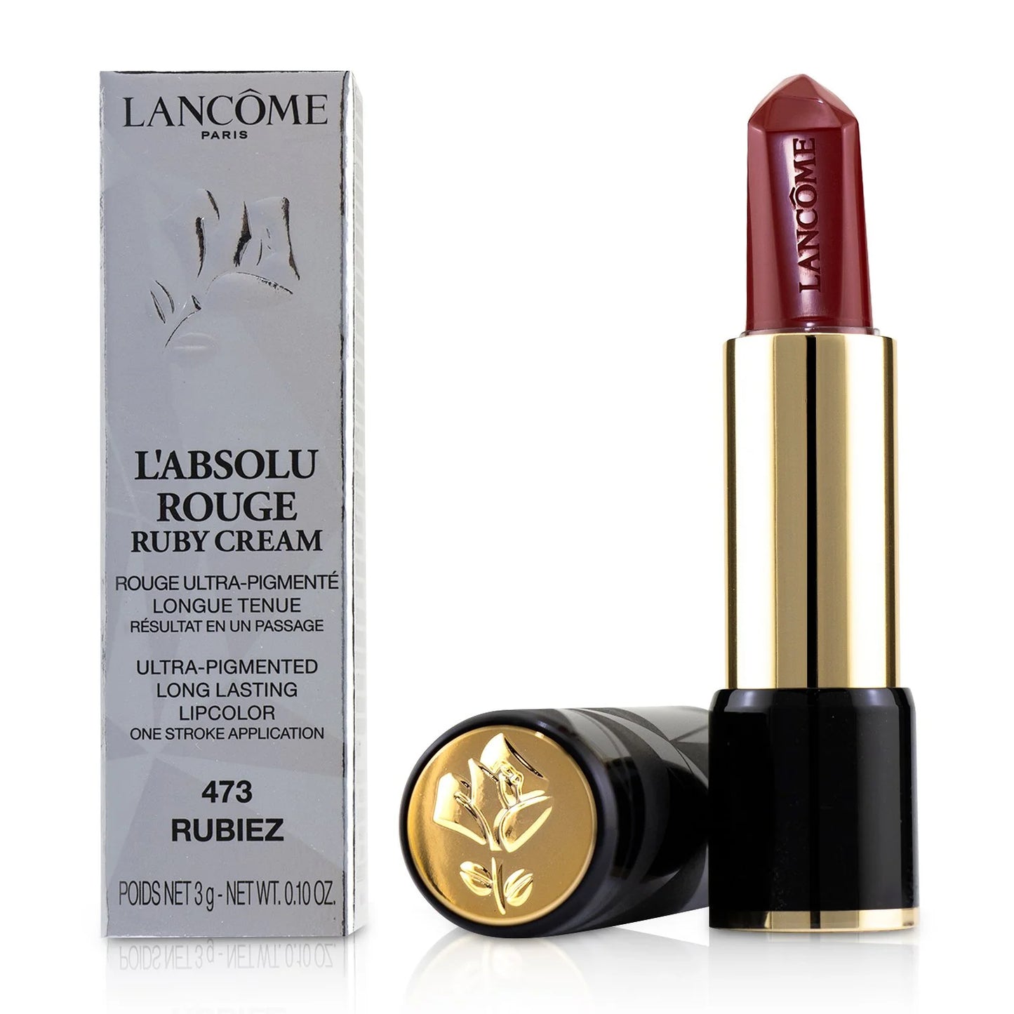 Lancome L'Absolu Rouge Ruby Cream Lipstick - Crimson Flame 3g B232121
