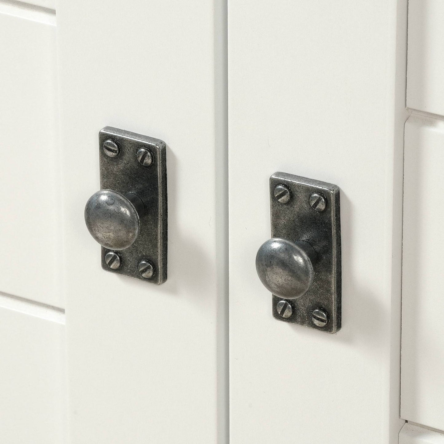Sauder Cottage Road Storage Cabinet Soft White L6435