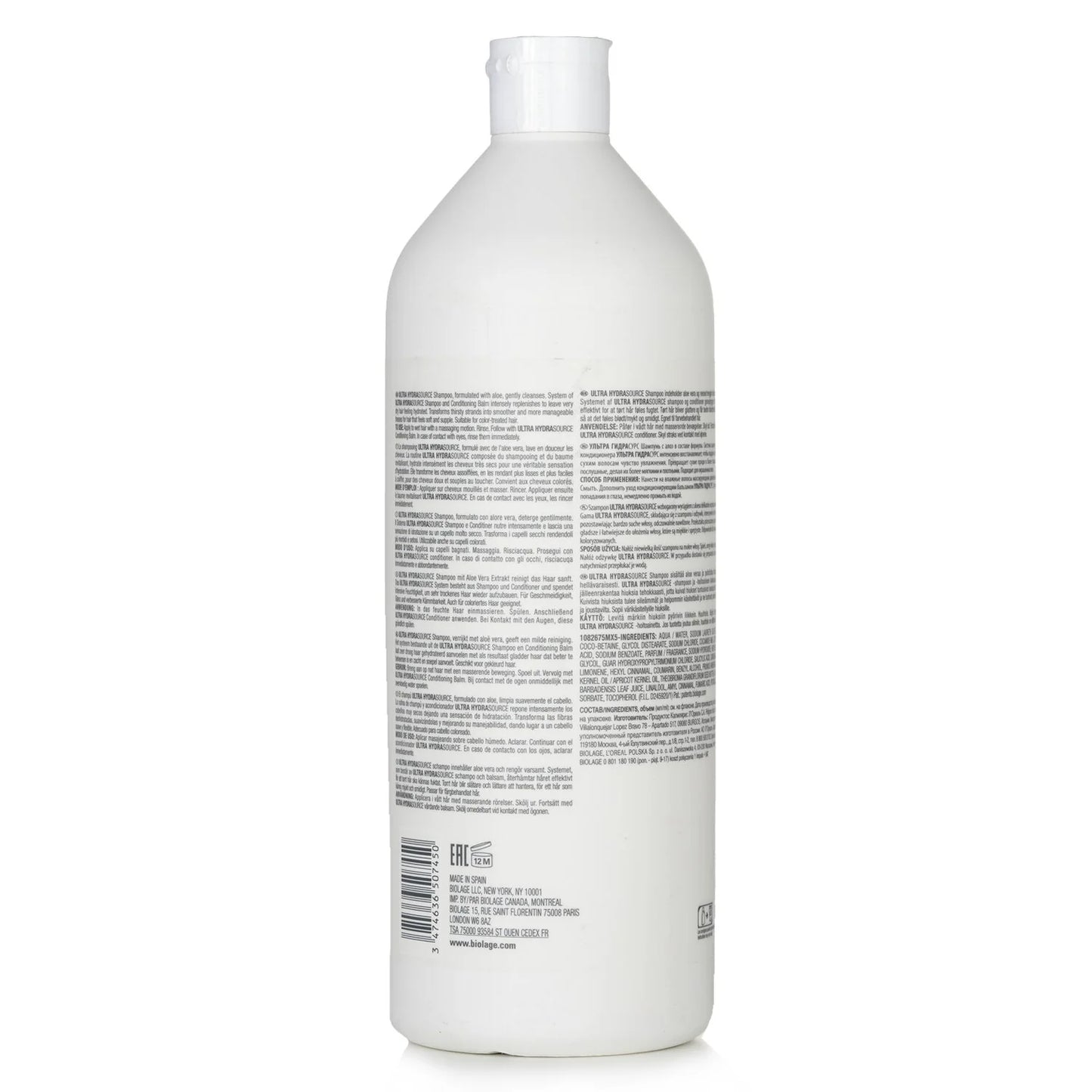 Matrix Biolage Ultra Hydra Source Shampoo for Very Dry Hair, 33.8oz T5822