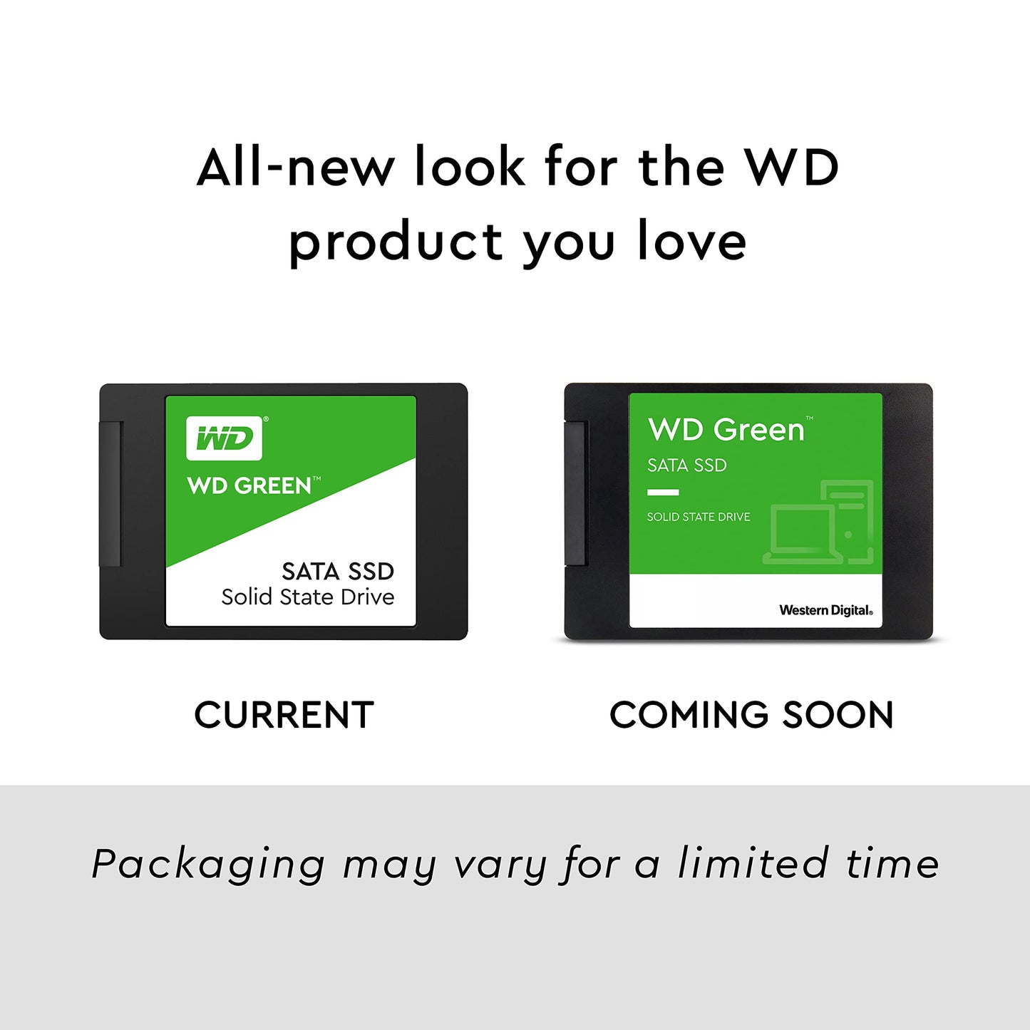 WD Green 480GB Internal PC SSD SATA III 2.5" G274