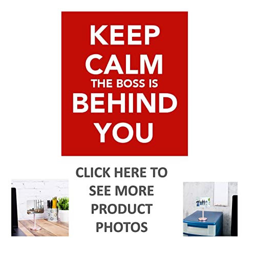 Silver Desk and Cubicle Mirror with Detachable Wide Angle Glass Stand U33144
