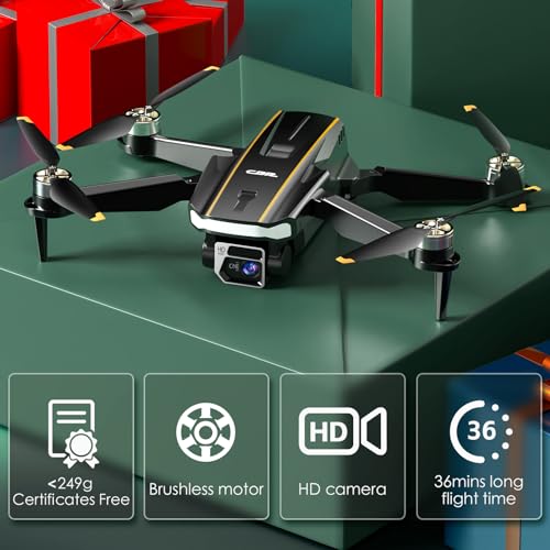 CHUBORY A68 Brushless Motor Drone with 1080P HD Camera for Beginners L27628