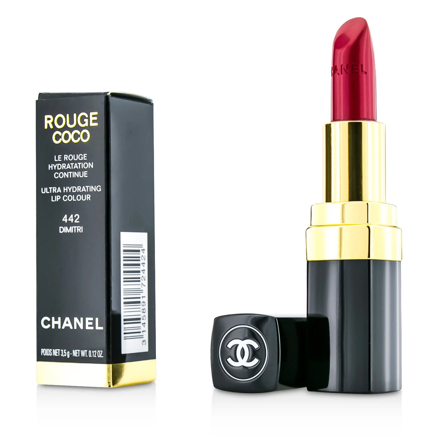 Chanel Rouge Coco Ultra Hydrating Lip Colour 416 Coco 3.5g K106636