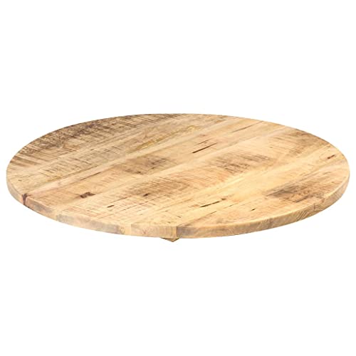 Solid Reclaimed Wood Round Table Top 15.7" X45241