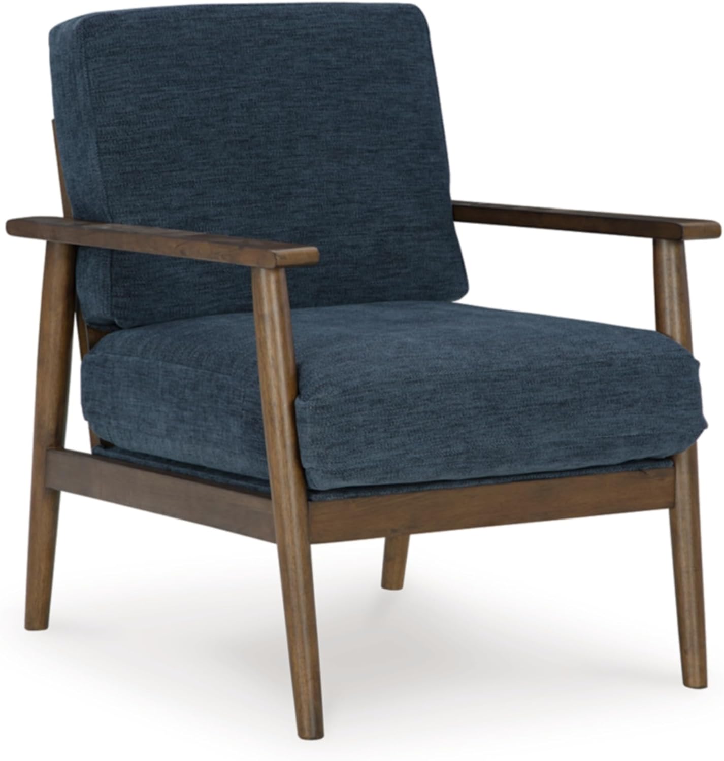 Signature Design by Ashley Bixler Accent Chair, 25" W x 31" D x 34" H, Blue
