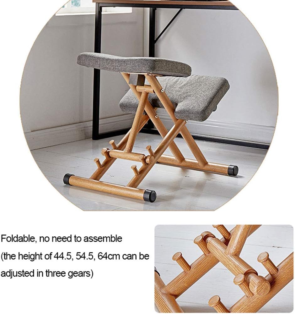 Ergonomic Foldable Kneeling Chair for Posture Correction S4793