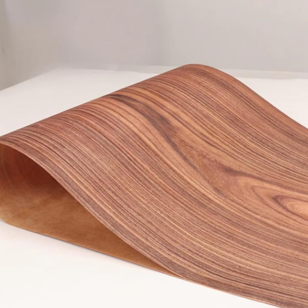 Natural Brazilian Rosewood Veneer Sheets 0.25mm Thick for Furniture and DIY L913663