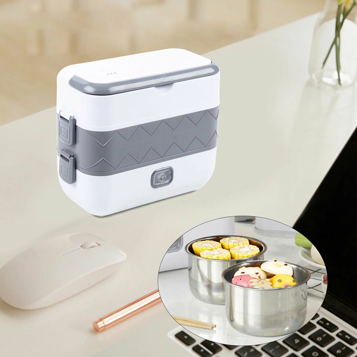 TFCFL Electric Lunch Box Portable Food Warmer H66260