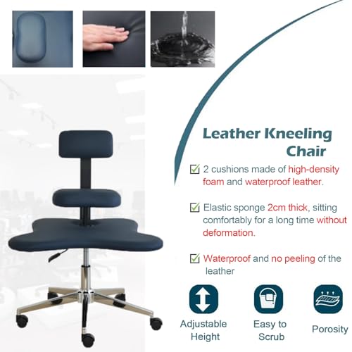 Cross Legged Office Chair with Brake Wheel & Lumbar Support S3039