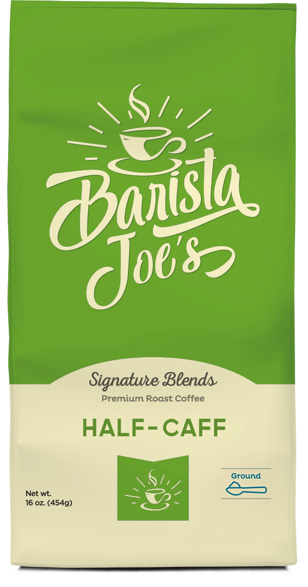 Half-Caff Bags 2 bags - 16oz each Bag (Ground)