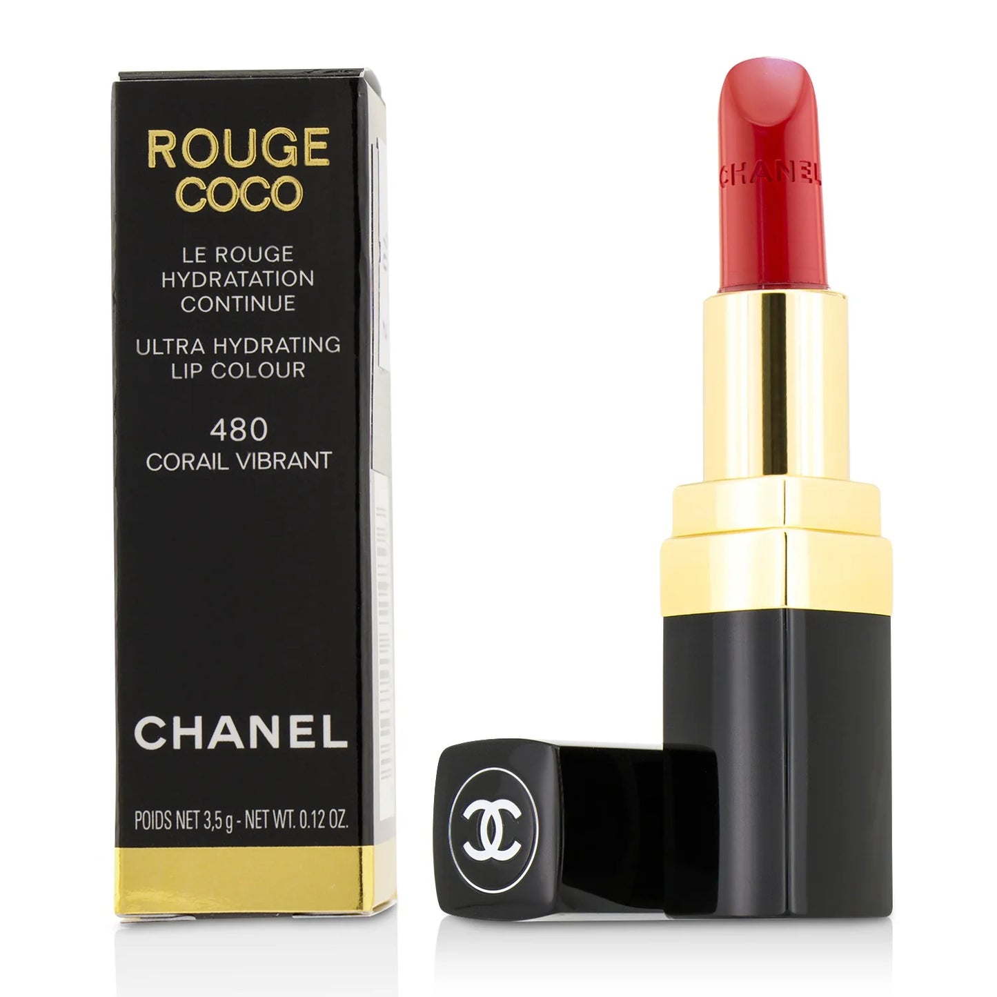 Chanel Rouge Coco Ultra Hydrating Lip Colour 416 Coco 3.5g K106636