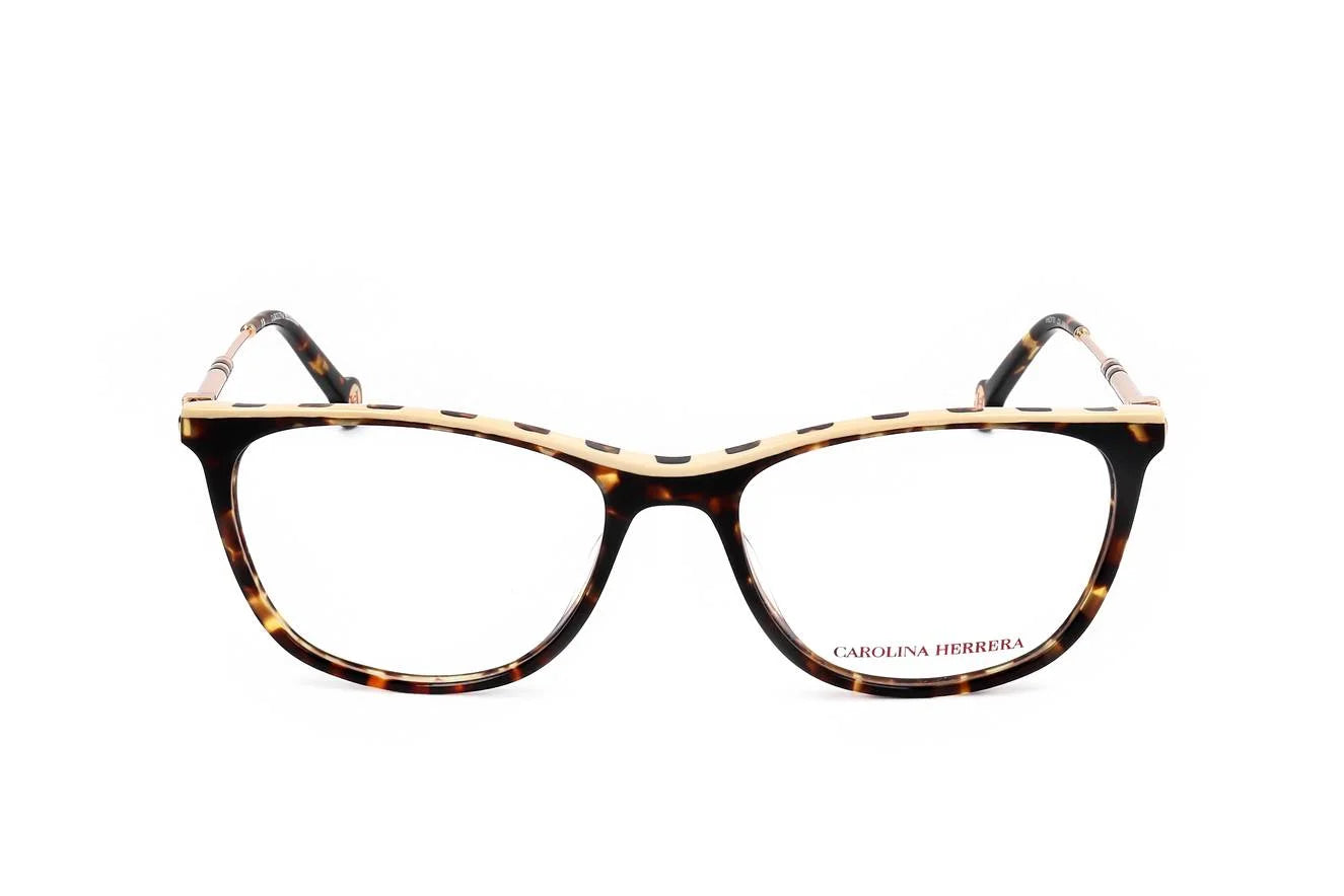 Carolina Herrera eyeglasses VHE878V Havana M136687