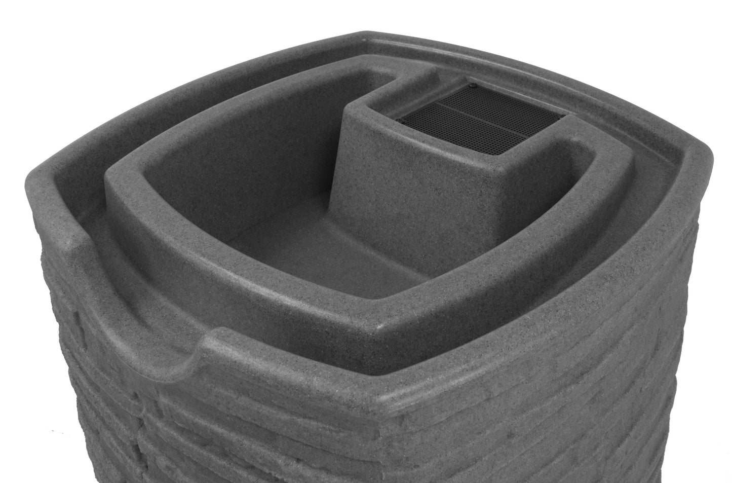 Good Ideas Impressions Riverwalk 50 Gallon Rain Saver Sandstone A761774