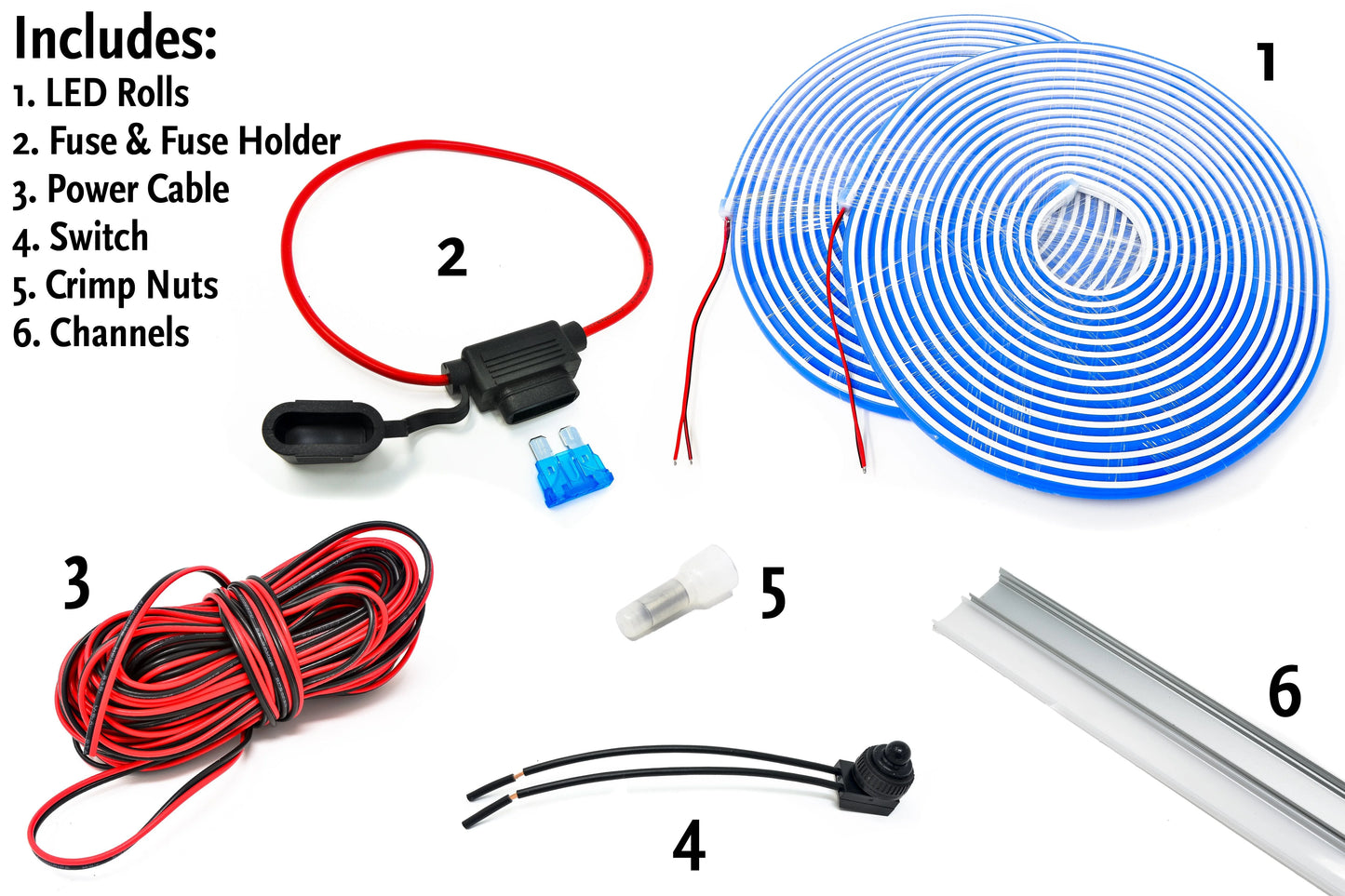 Pimp My Pontoon Blue LED Under Deck Accent Lighting Kit L817