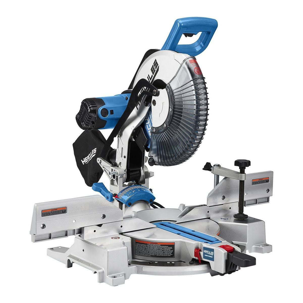 Hercules 12 in. Dual-Bevel Compound Miter Saw with Precision LED Shadow Guide 57675