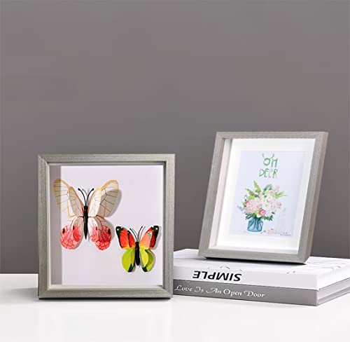 Farmhouse 5x7 Shadow Box Frame Display Case White 4 Pack U952392