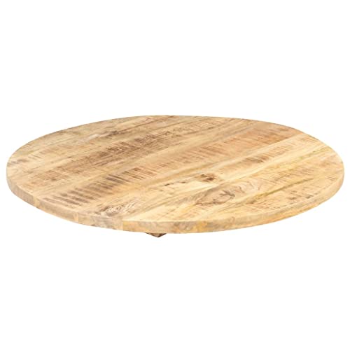 Solid Reclaimed Wood Round Table Top 15.7" X45241