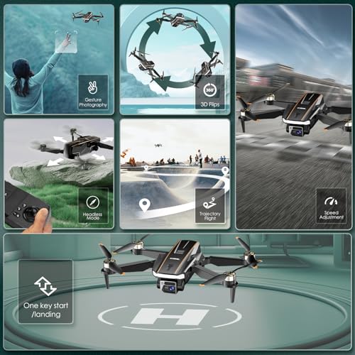 CHUBORY A68 Brushless Motor Drone with 1080P HD Camera for Beginners L27628