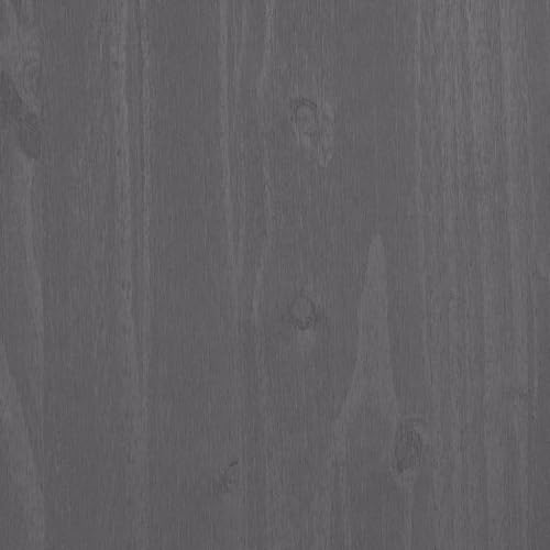 Buffets & Sideboards Sideboard Light Gray Solid Wood Pine with Sliding Drawers V580284