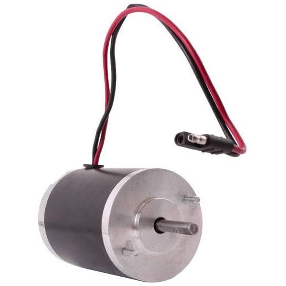 Rareelectrical New Buyers Salt Spreader Motor 12 Volt Fits ATVS15 Salt Dog Replaces 3000966