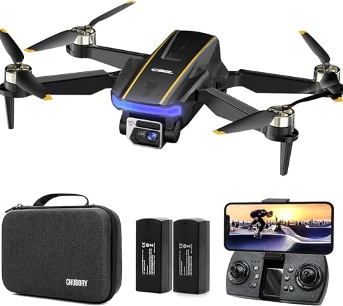 CHUBORY A68 Brushless Motor Drone with 1080P HD Camera for Beginners L27628