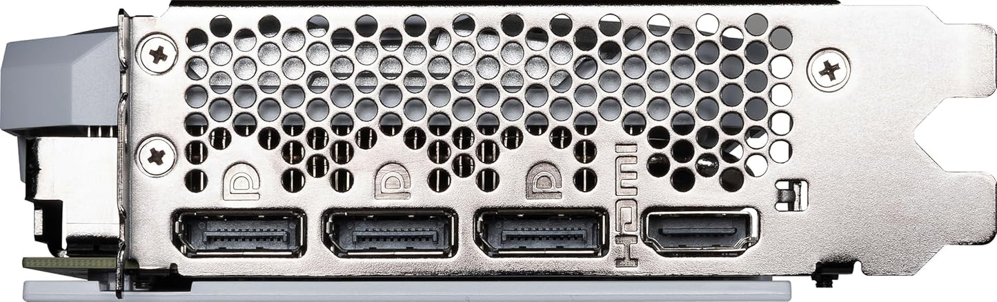 MSI Gaming GeForce RTX 4070 12GB GDRR6X 192-Bit HDMI/DP Graphics Card (RTX 4070 VENTUS 2X WHITE 12G OC) E27245