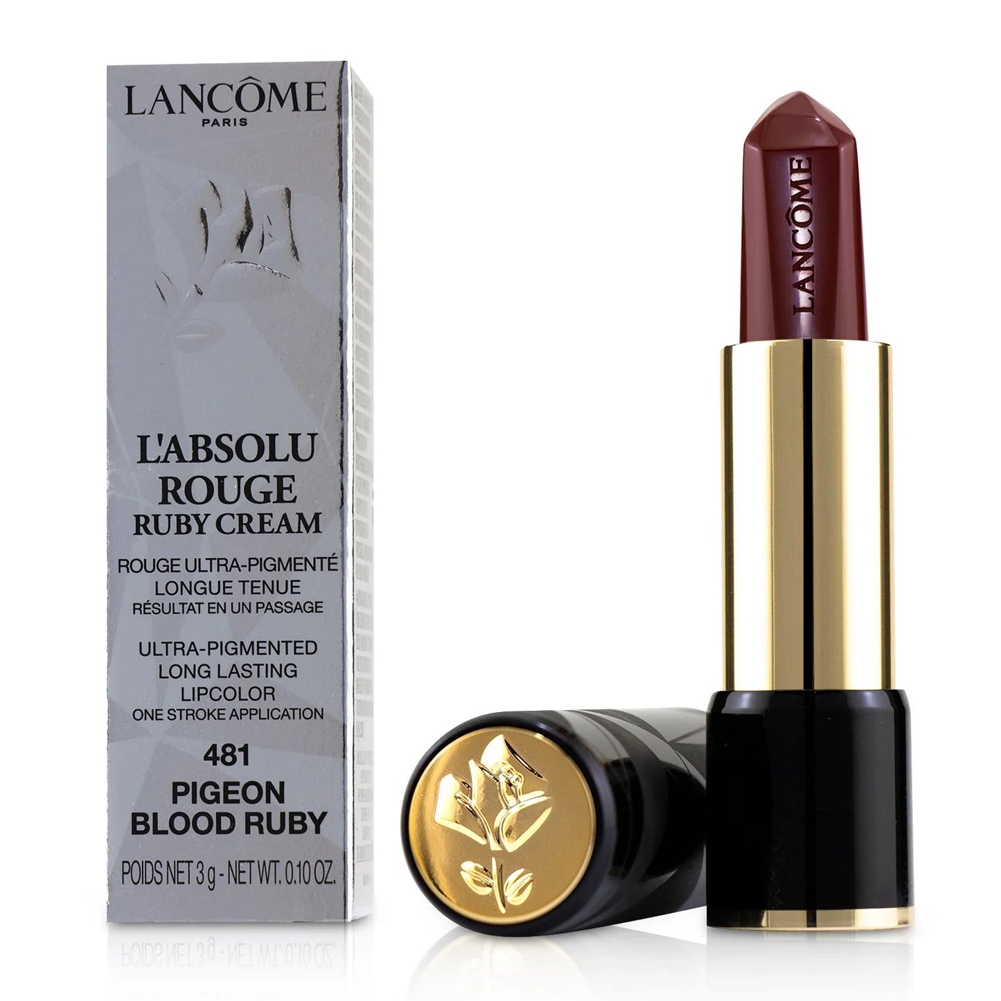 Lancome L'Absolu Rouge Ruby Cream Lipstick - Crimson Flame 3g B232121