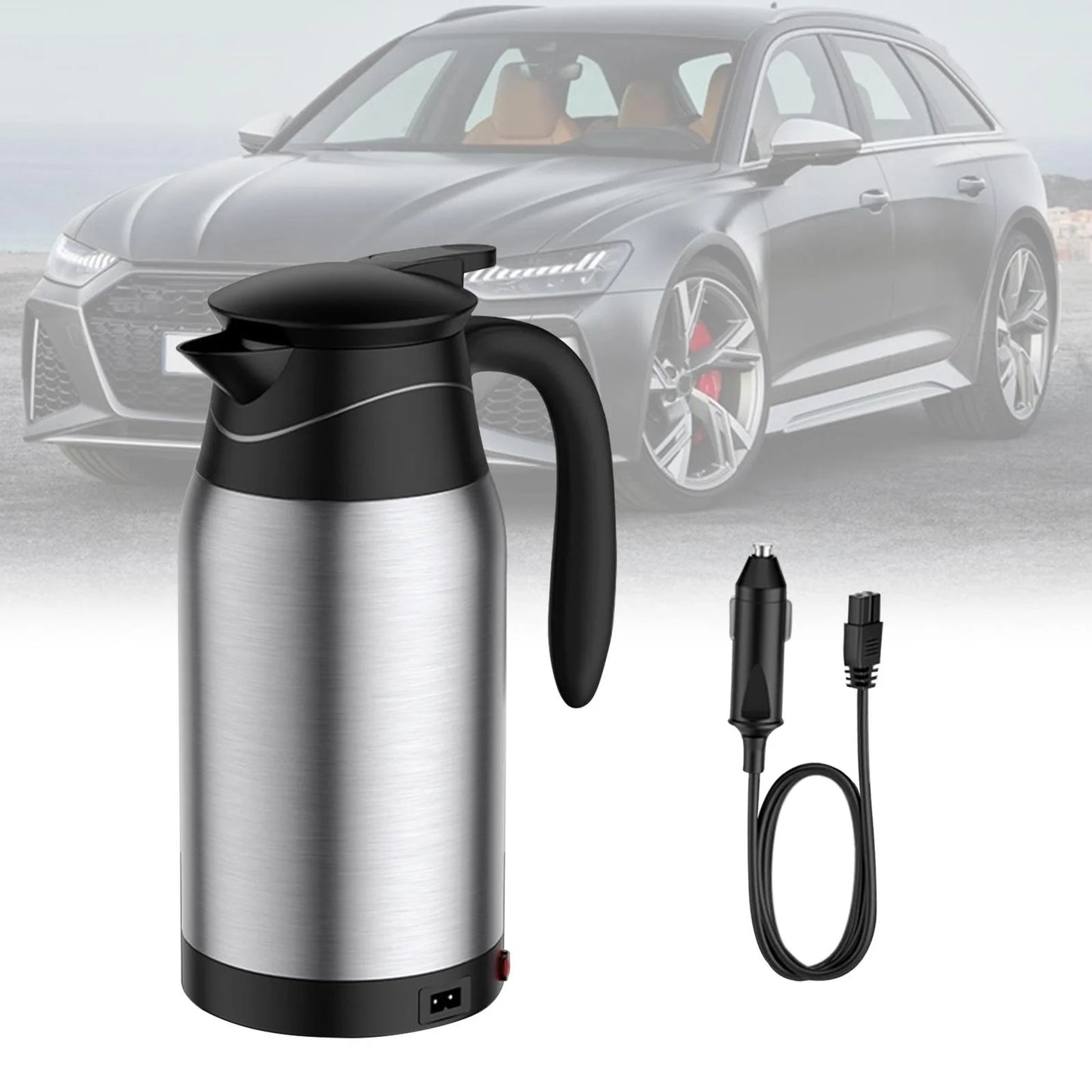 Portable Car Kettle 12V 24V 1L Heater for Travel Camping P405