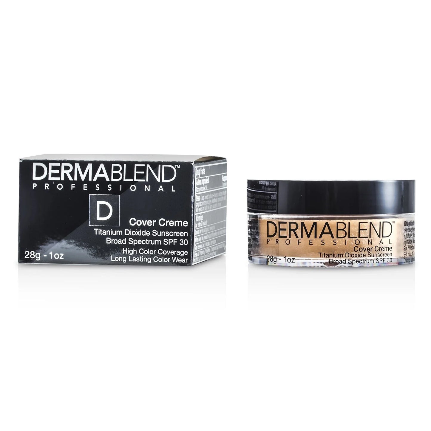 Dermablend Cover Creme Broad Spectrum SPF 30 Tawny Beige 28g R987