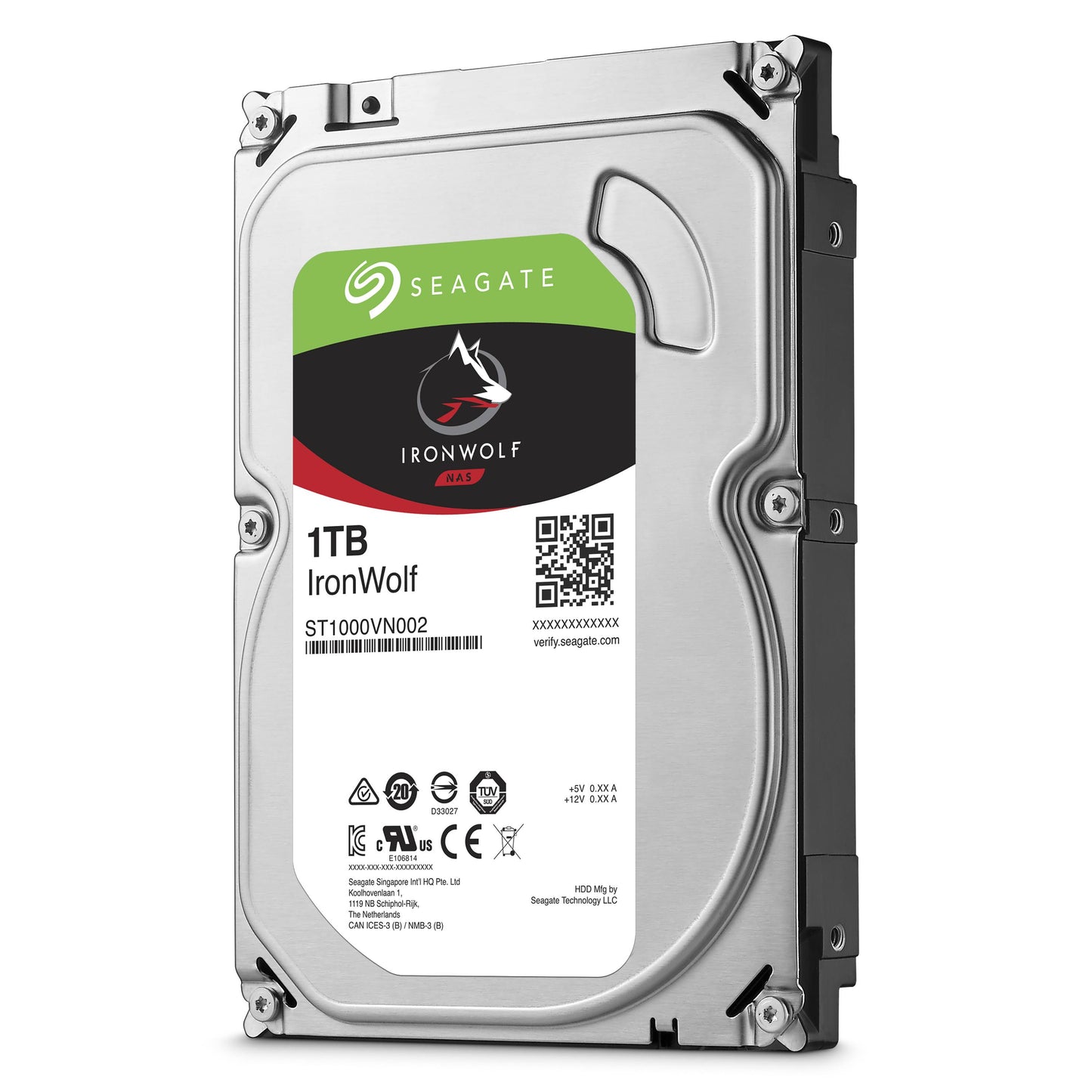 Seagate IronWolf 1TB Internal Hard Drive SATA 5900RPM P13014