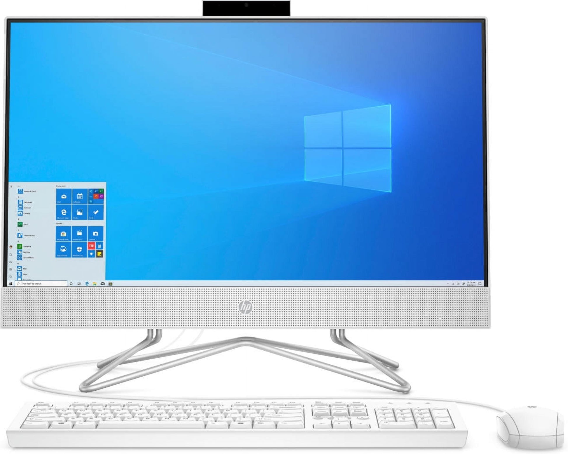 Restored HP 24-DD0017C 23.8" FHD VA WLED All-In-One Desktop AMD Ryzen 3 3250U 2.6 GHz AMD Radeon Graphics 8GB SDRAM 1TB SATA HDD Windows 10 Home 64