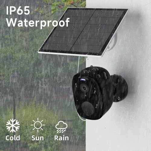 Wireless Outdoor Security Camera 5MP Battery Powered with AI Motion Detection W885