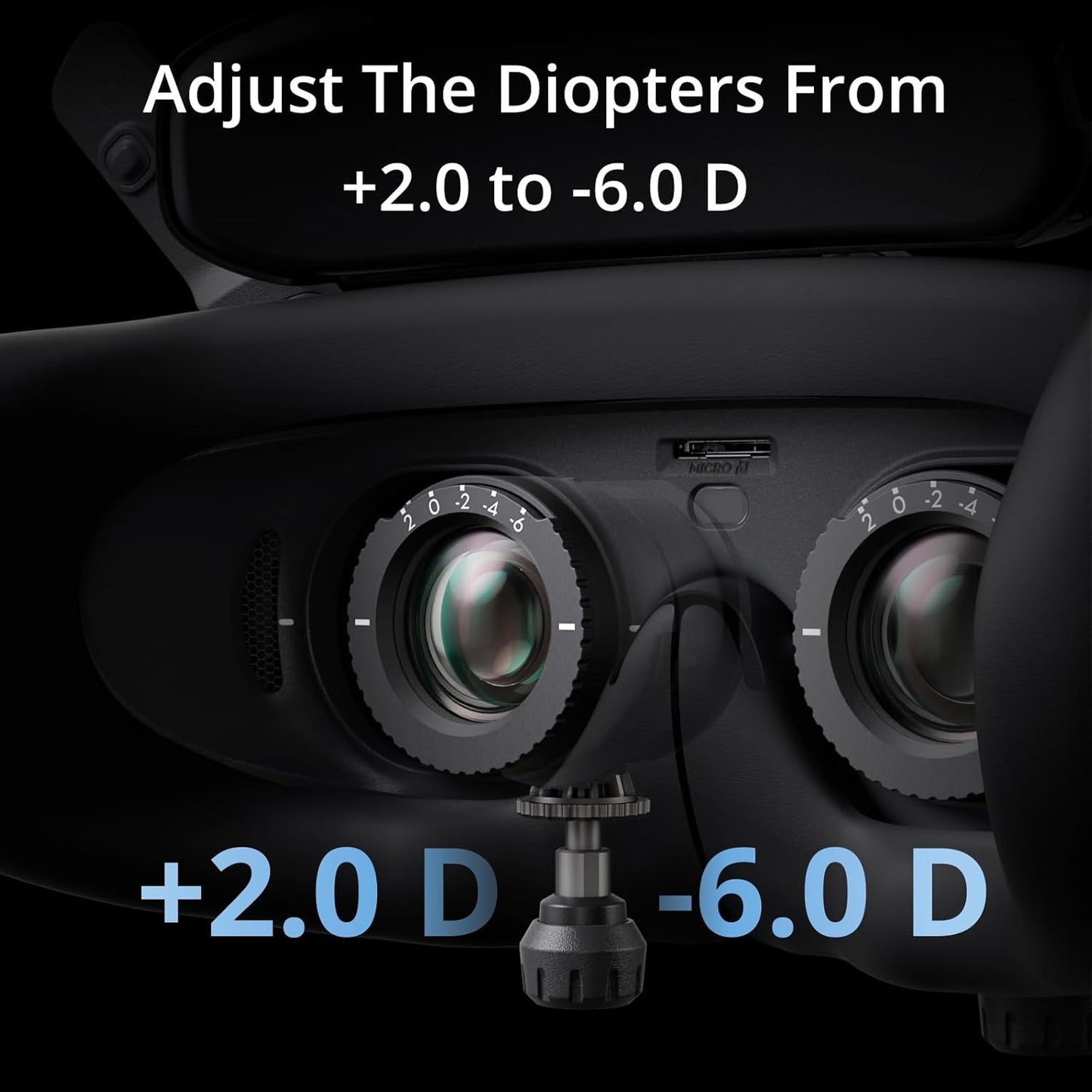 DJI Goggles 3 FPV Drone Goggles with Micro-OLED Screens and O4 HD Video Transmission I758