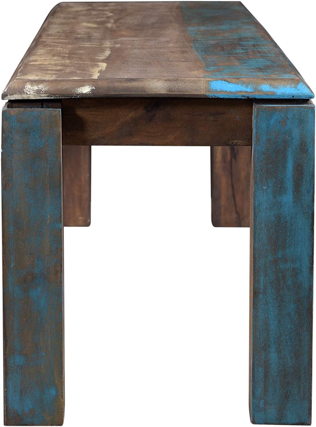 Timbergirl Sheesham Wood Live Edge 50" Bench, Brown X1005