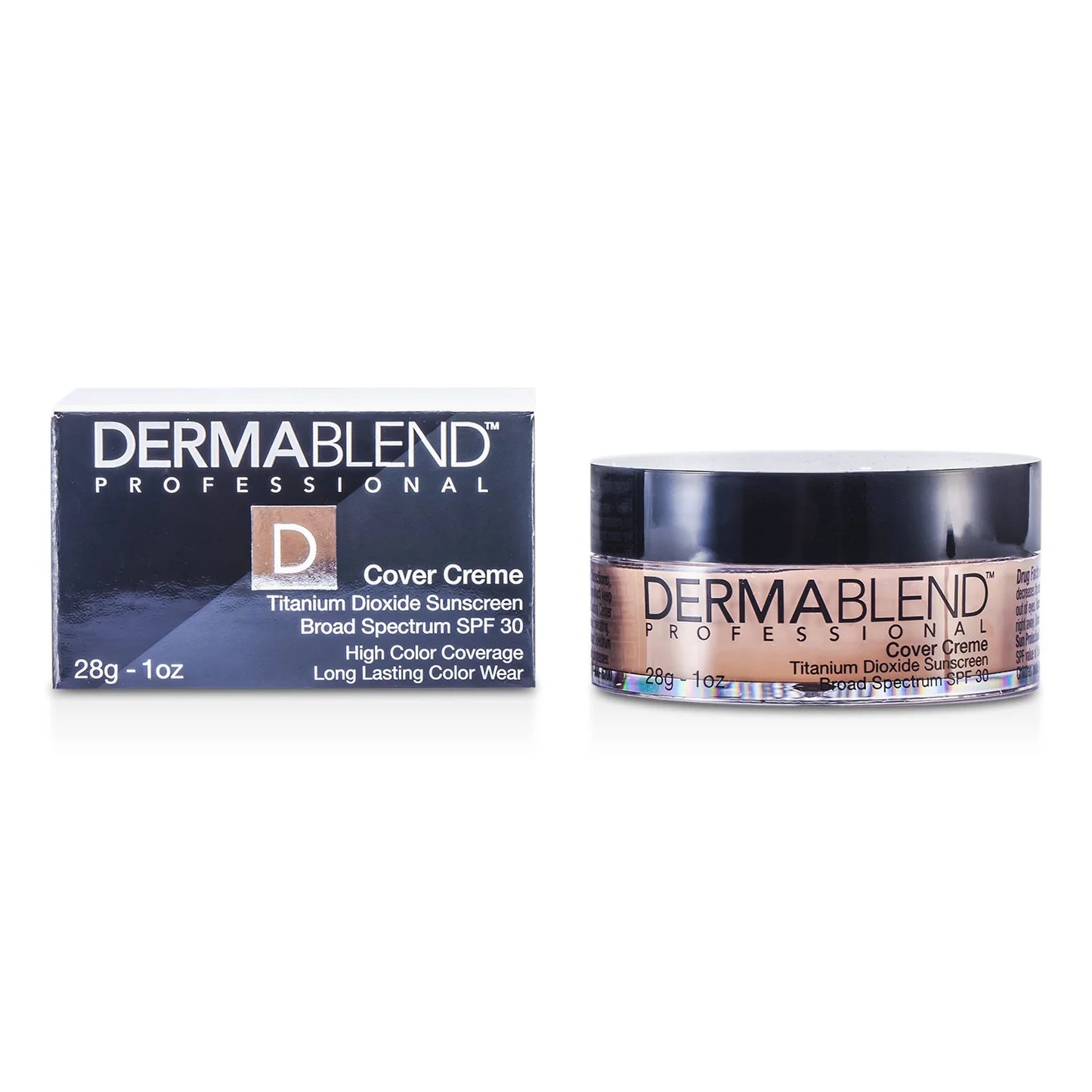 Dermablend Cover Creme Broad Spectrum SPF 30 Tawny Beige 28g R987