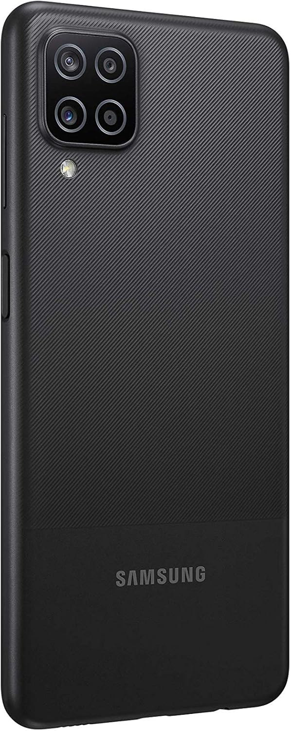 SAMSUNG Galaxy A12 32GB A125U Unlocked Smartphone - Black (Renewed) Y140