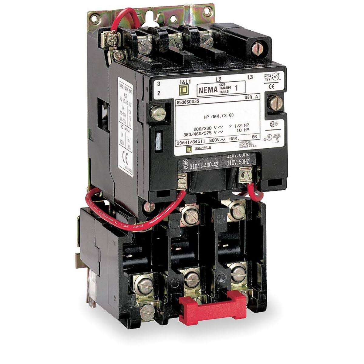 Square D 8536SAO12V06 Magnetic Motor Starter K39543