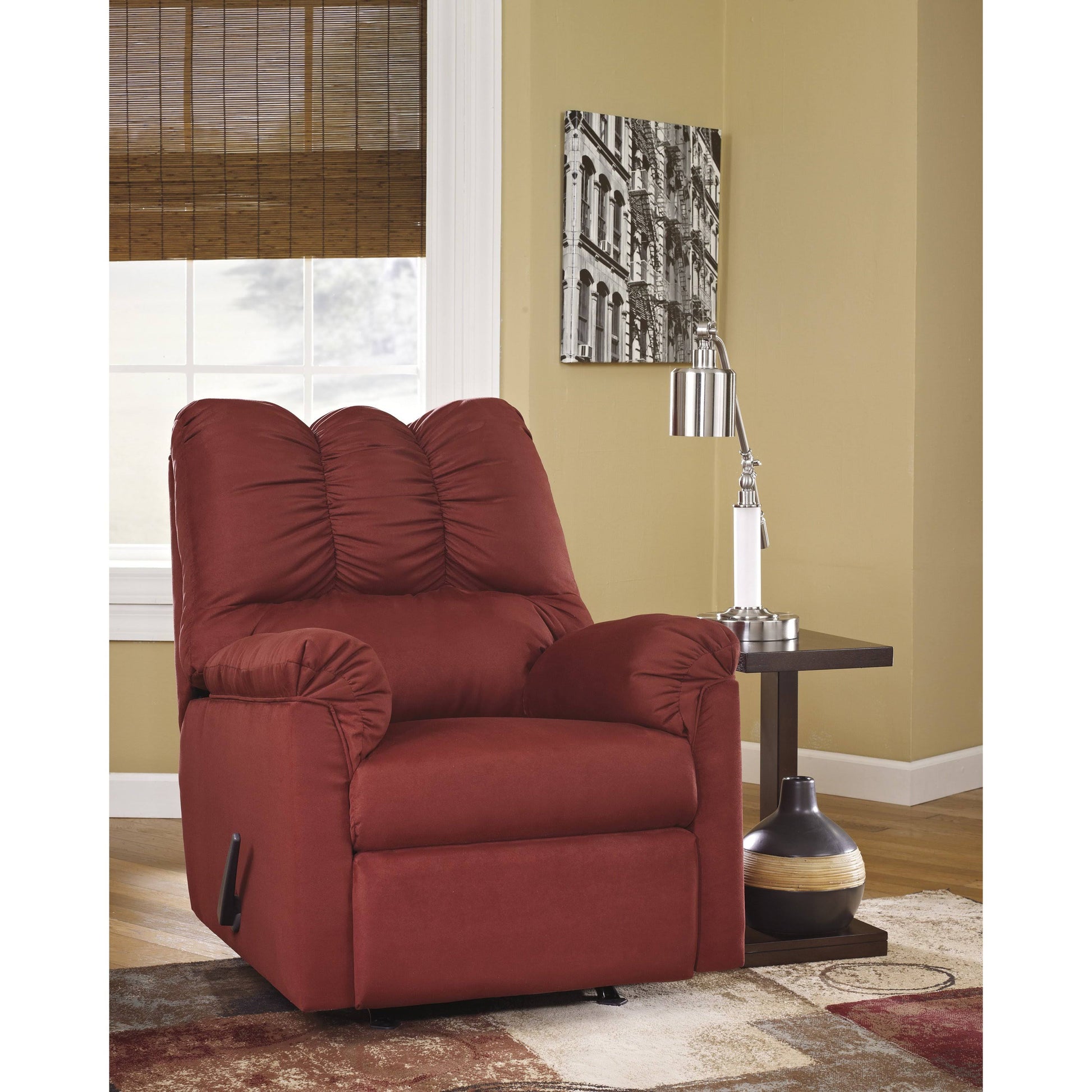 Darcy Rocker Recliner in Salsa Signature Design by Ashley Furniture