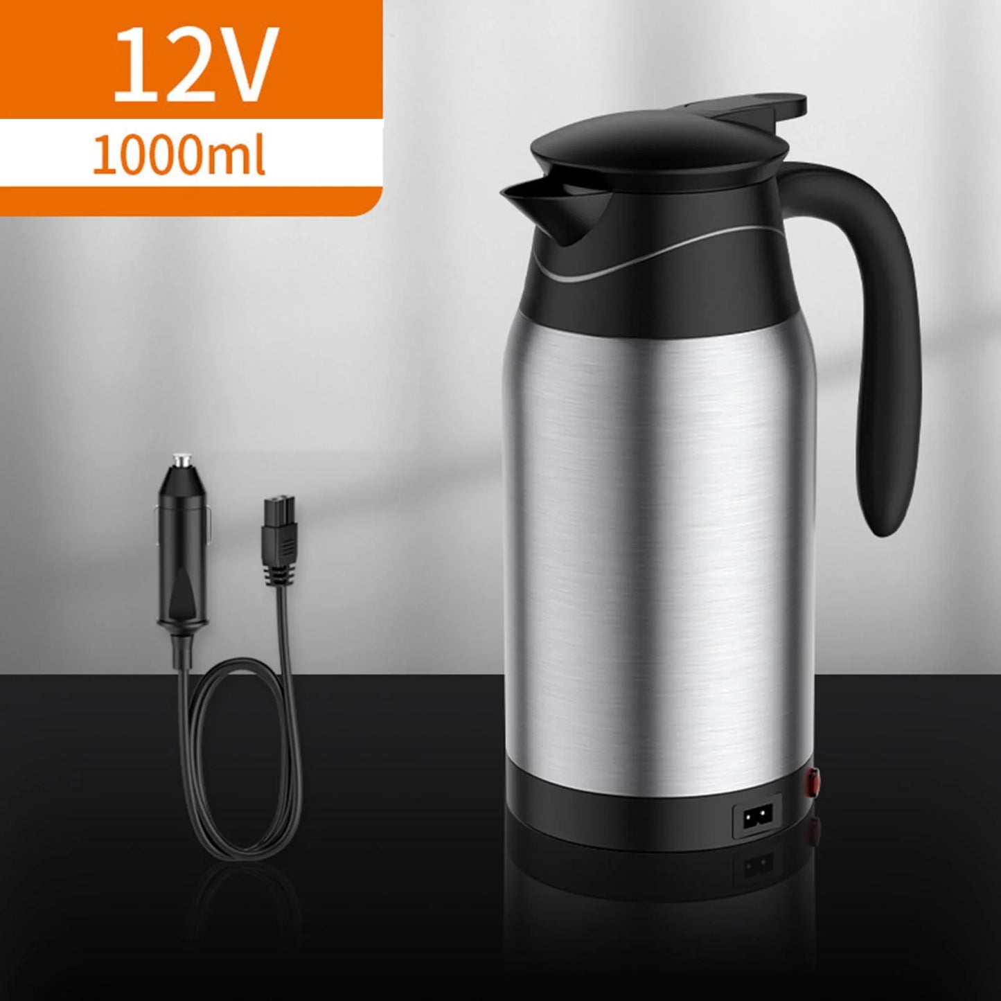 Portable Car Kettle 12V 24V 1L Heater for Travel Camping P405