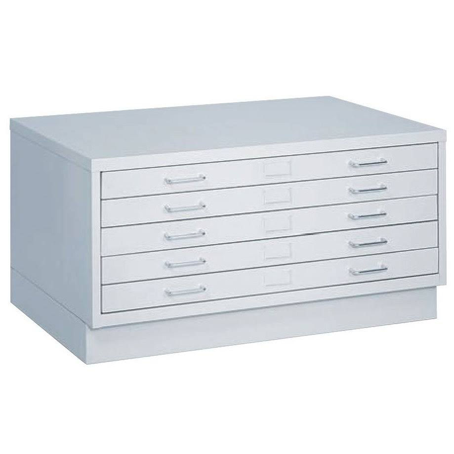 Safco Facil Flat File - Medium Base, Closed W40010